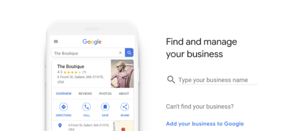 Google my business needs to verify that you own your business